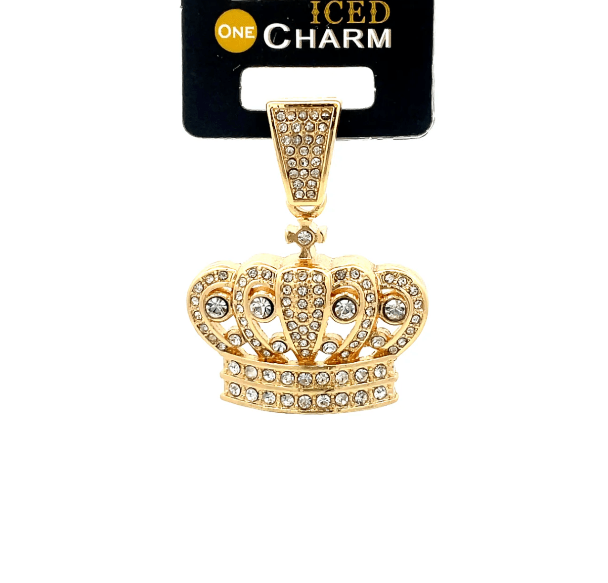 The One Jewelry Iced Charms - Gold Designs - Beauty Exchange Beauty Supply