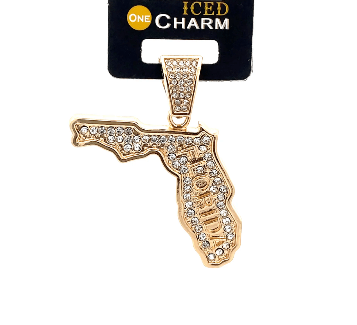 The One Jewelry Iced Charms - Gold Designs - Beauty Exchange Beauty Supply