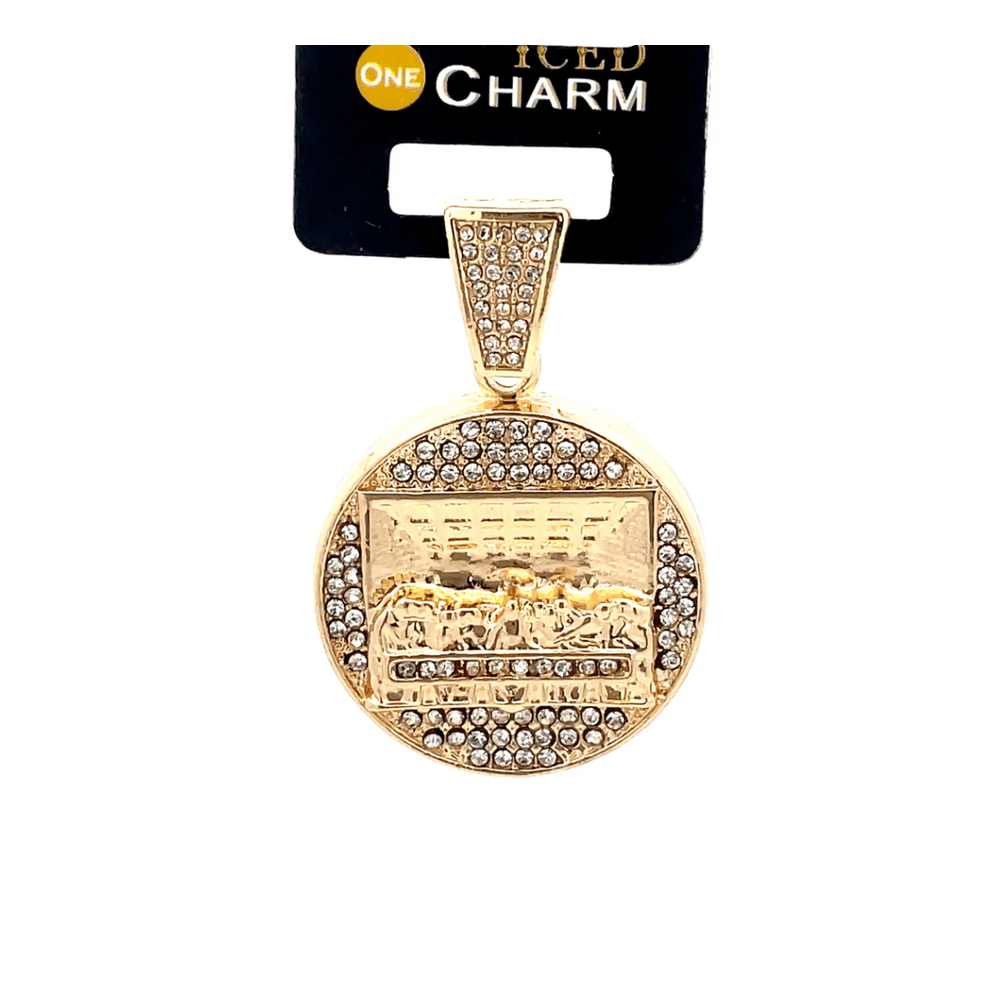 The One Jewelry Iced Charms - Gold Designs - Beauty Exchange Beauty Supply