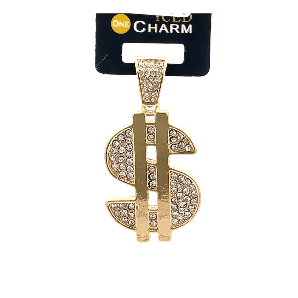 The One Jewelry Iced Charms - Gold Designs - Beauty Exchange Beauty Supply