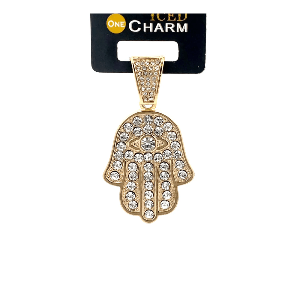 The One Jewelry Iced Charms - Gold Designs - Beauty Exchange Beauty Supply