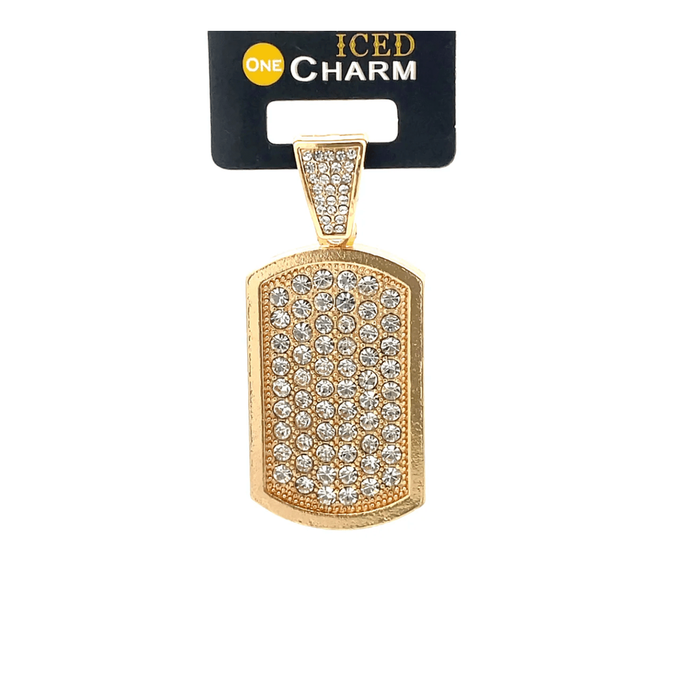 The One Jewelry Iced Charms - Gold Designs - Beauty Exchange Beauty Supply