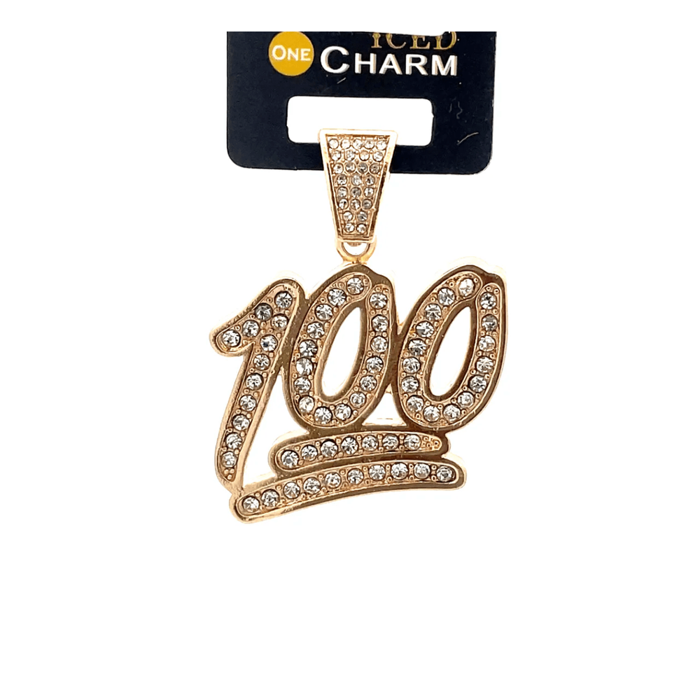 The One Jewelry Iced Charms - Gold Designs - Beauty Exchange Beauty Supply