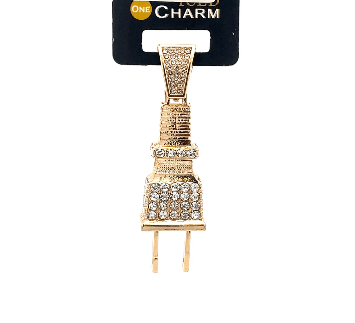 The One Jewelry Iced Charms - Gold Designs - Beauty Exchange Beauty Supply