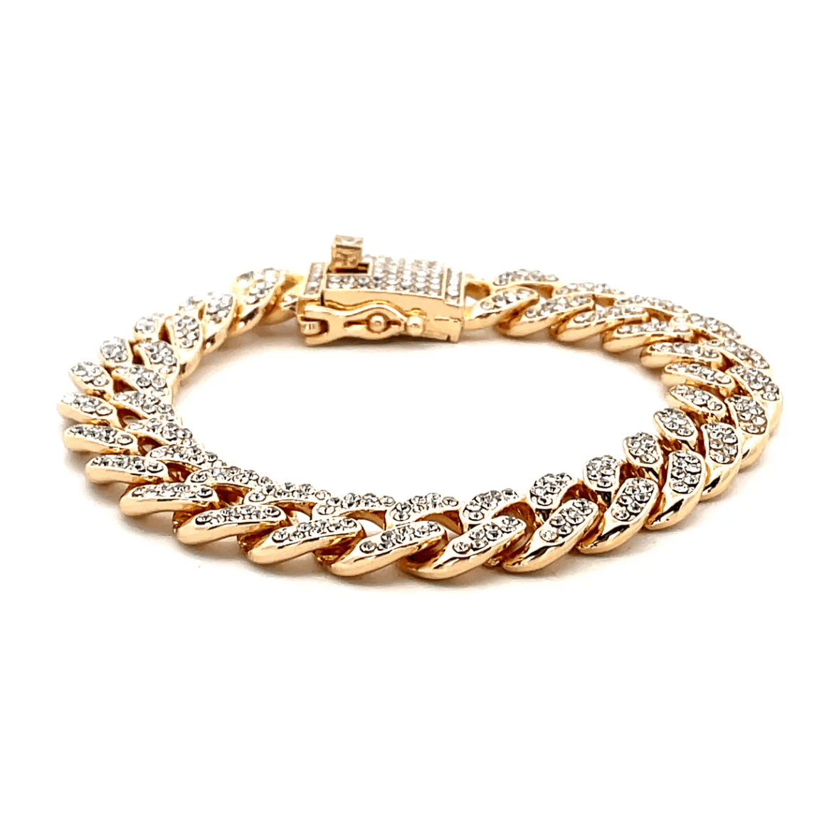The One Jewelry Iced Out Diamond Bracelet - 10 Styles - Beauty Exchange Beauty Supply