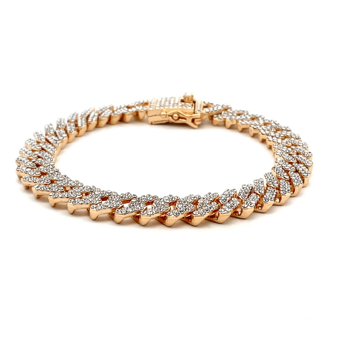 The One Jewelry Iced Out Diamond Bracelet - 10 Styles - Beauty Exchange Beauty Supply