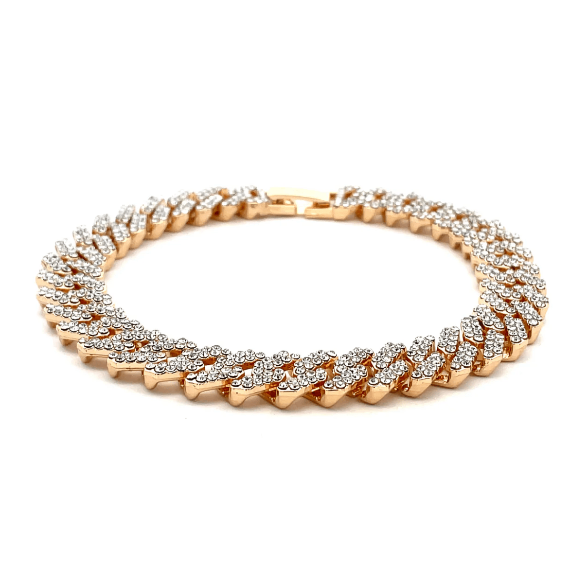 The One Jewelry Iced Out Diamond Bracelet - 10 Styles - Beauty Exchange Beauty Supply