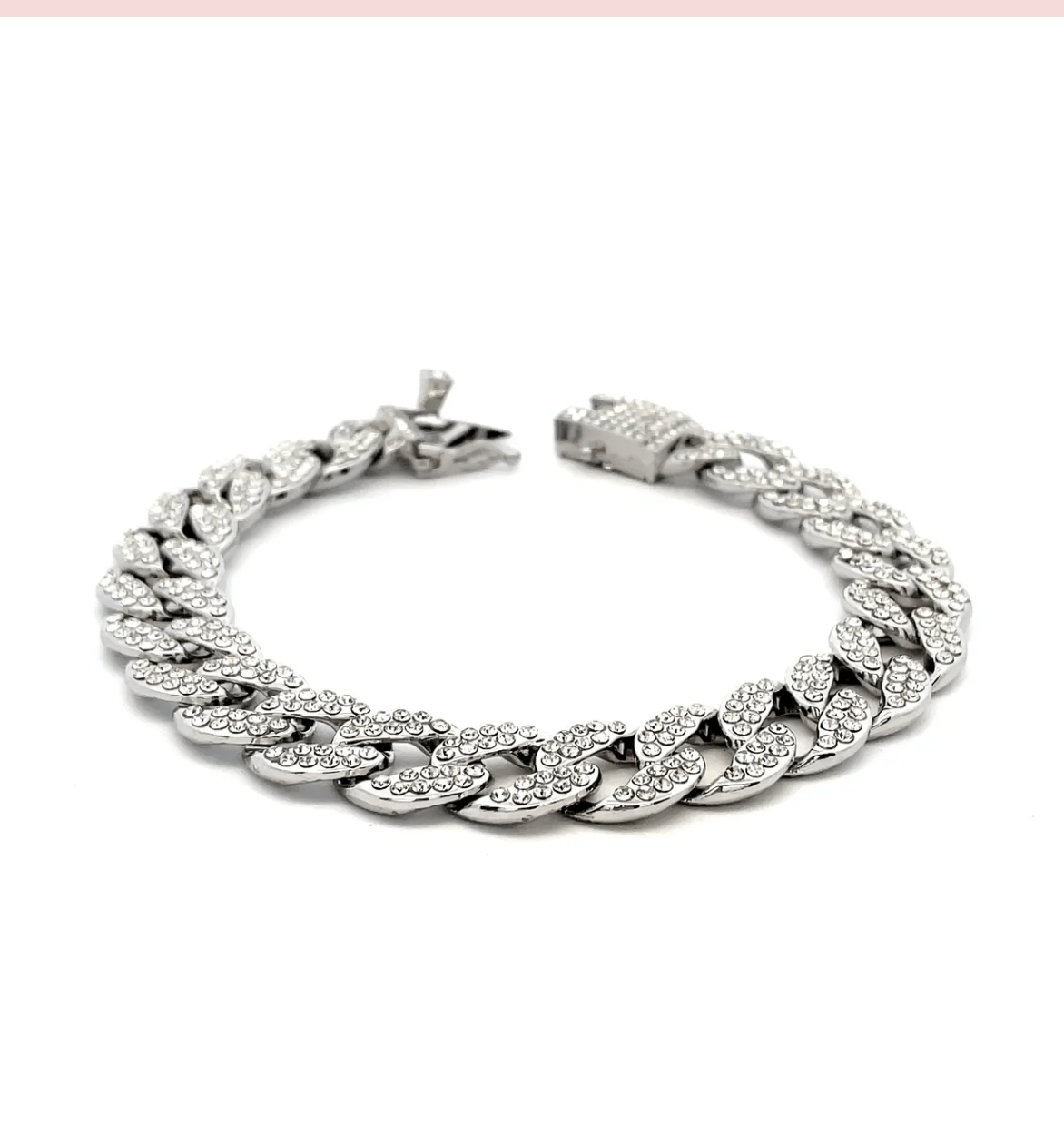The One Jewelry Iced Out Diamond Bracelet - 8 Styles - Beauty Exchange Beauty Supply