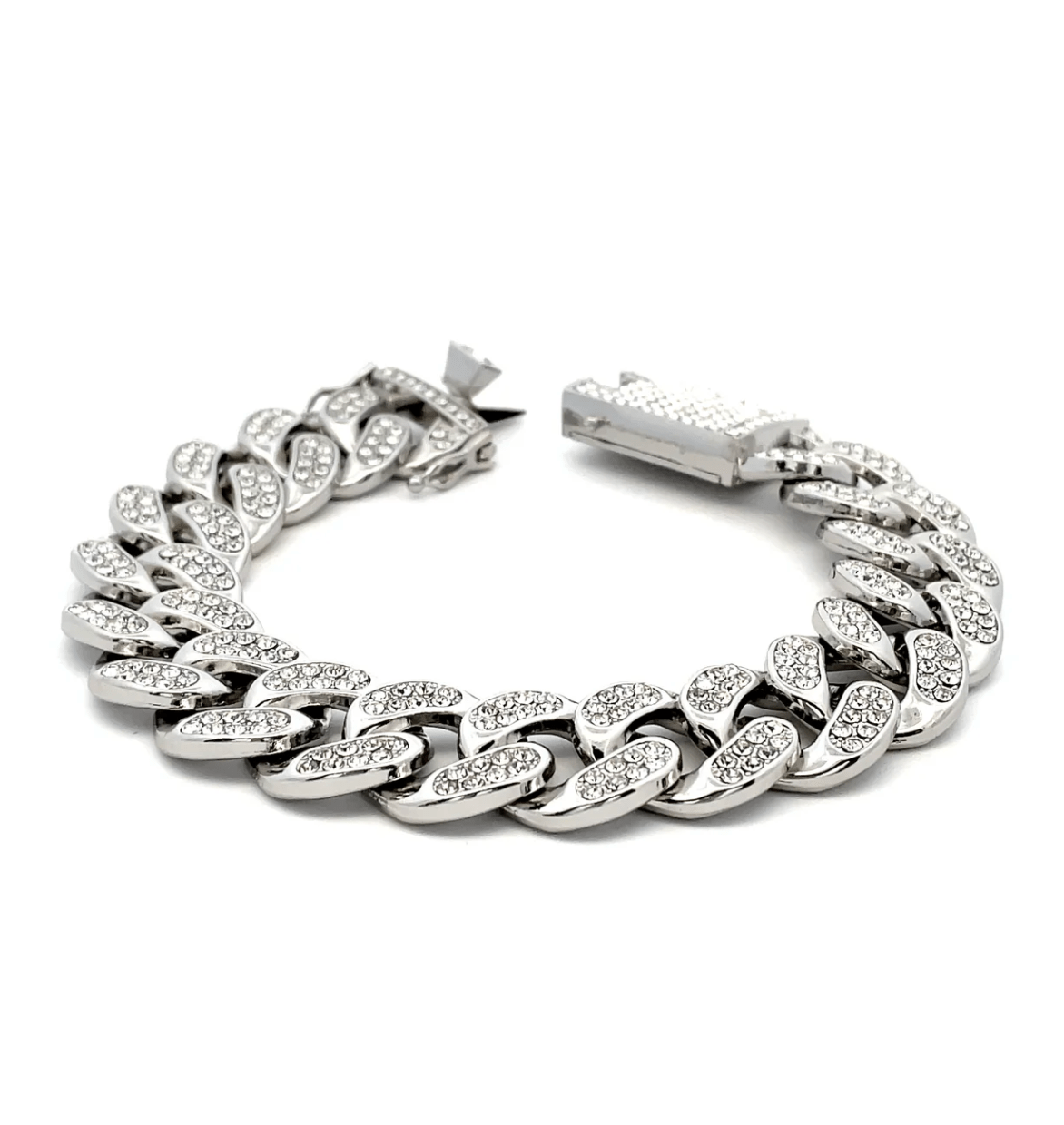 The One Jewelry Iced Out Diamond Bracelet - 8 Styles - Beauty Exchange Beauty Supply