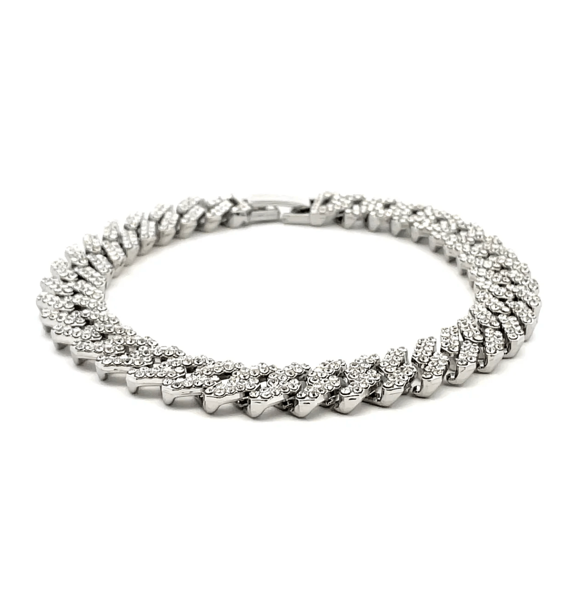 The One Jewelry Iced Out Diamond Bracelet - 8 Styles - Beauty Exchange Beauty Supply