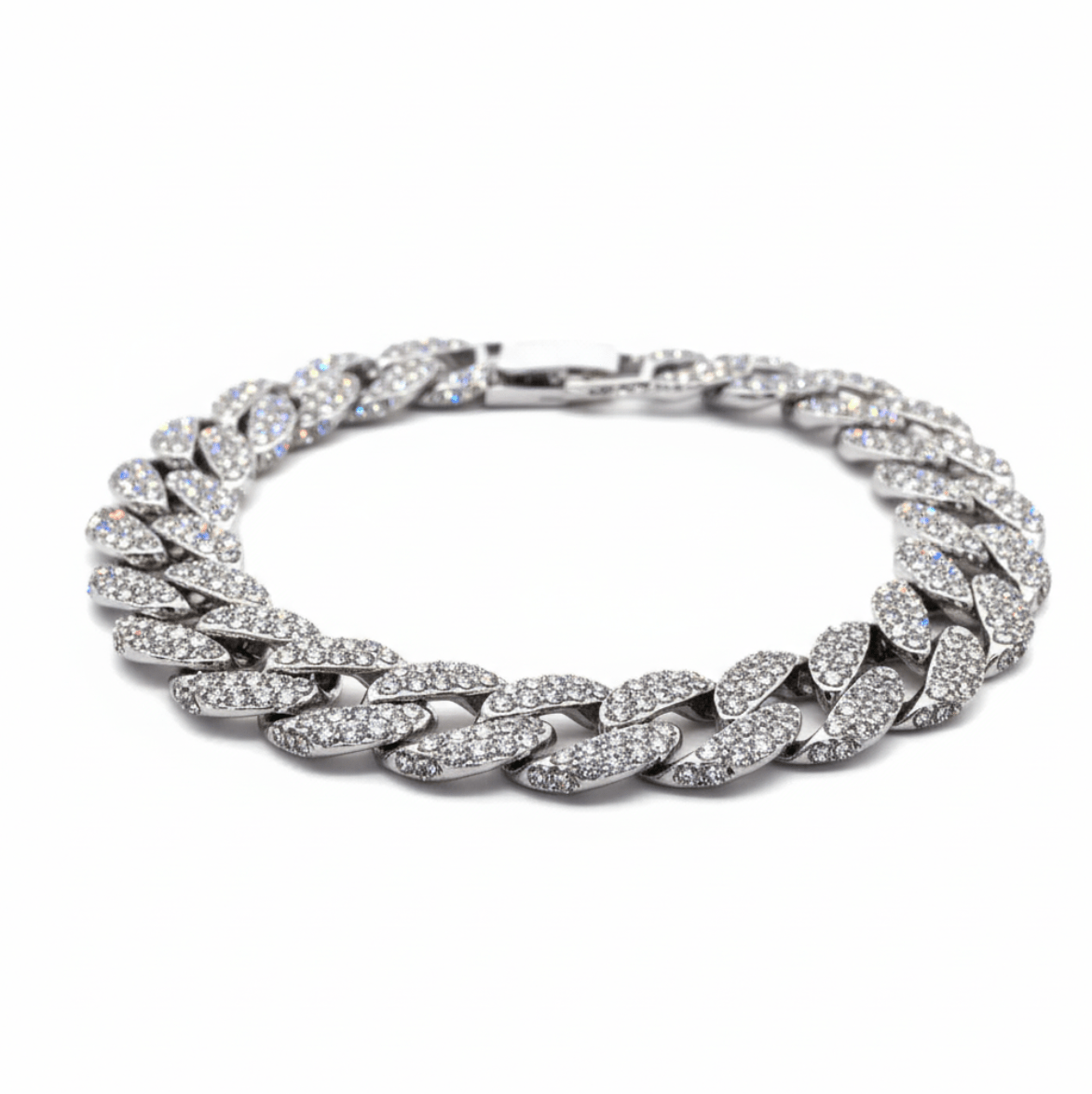 The One Jewelry Iced Out Diamond Bracelet - 8 Styles - Beauty Exchange Beauty Supply
