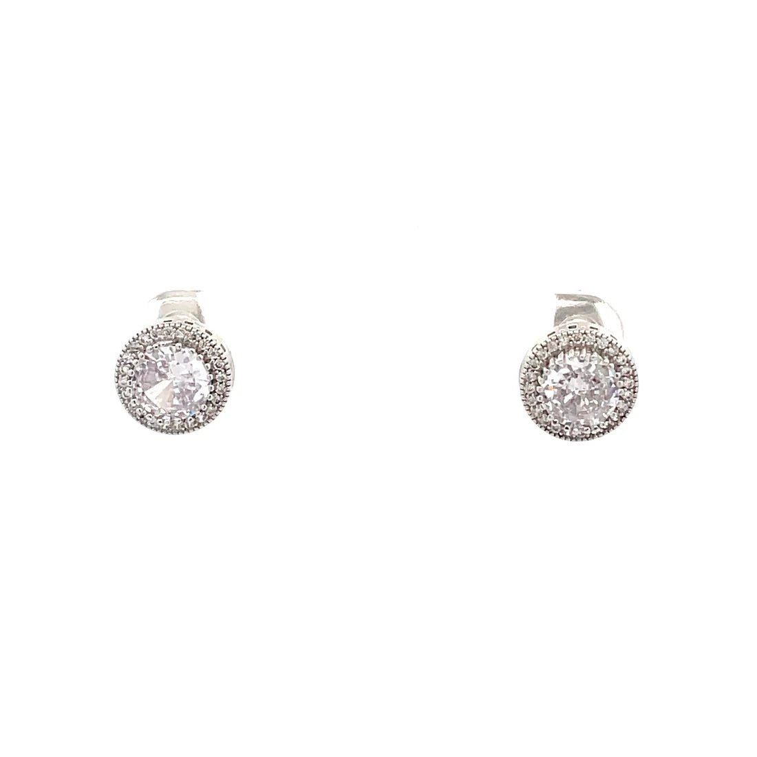 The One Jewelry Micro Pave Earrings - Beauty Exchange Beauty Supply
