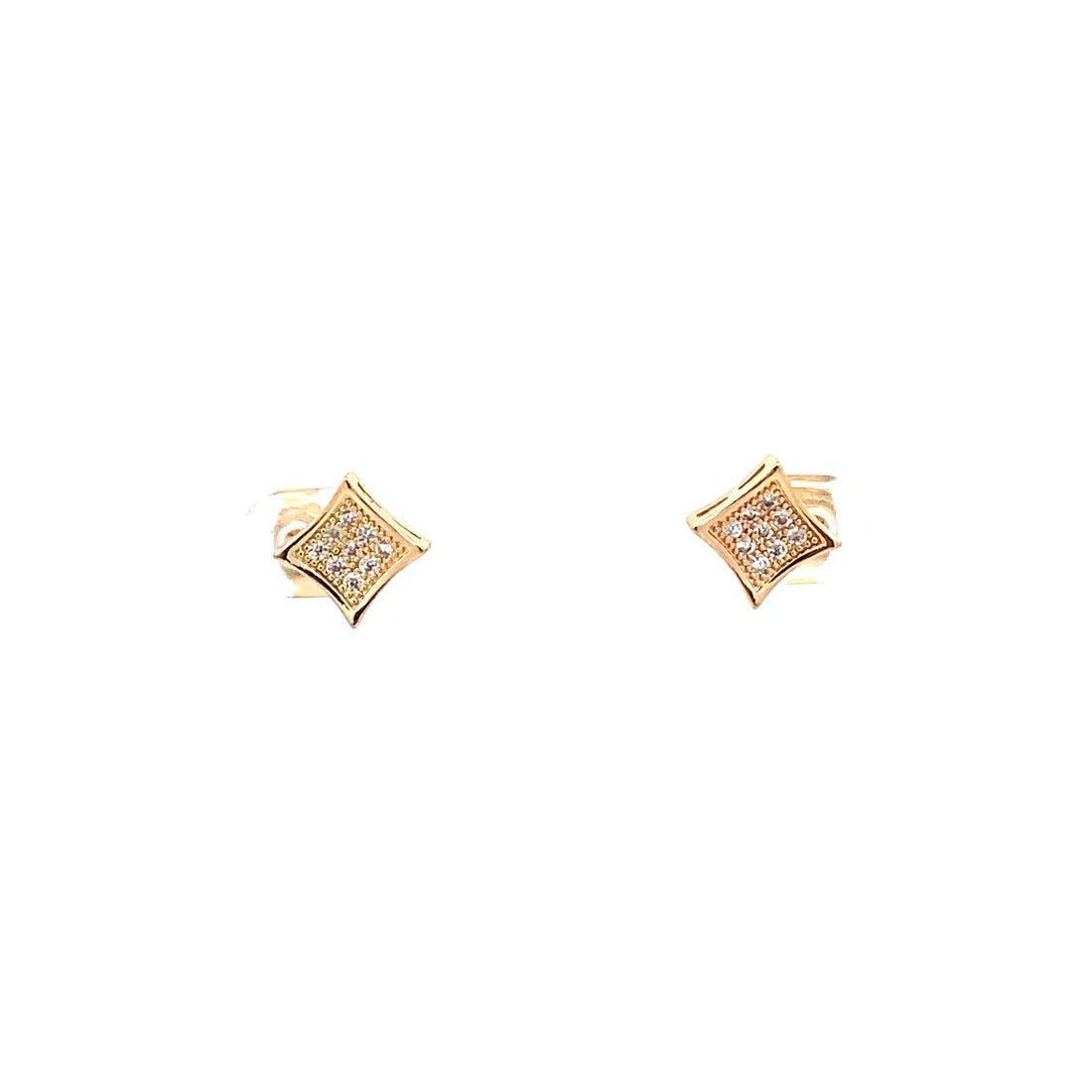The One Jewelry Micro Pave Earrings - Beauty Exchange Beauty Supply