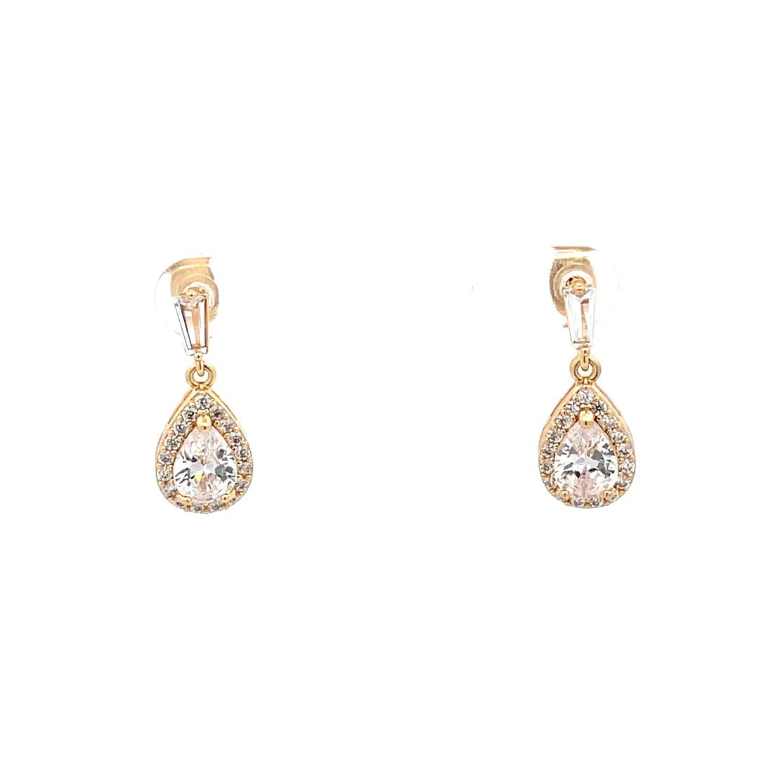 The One Jewelry Micro Pave Earrings - Beauty Exchange Beauty Supply