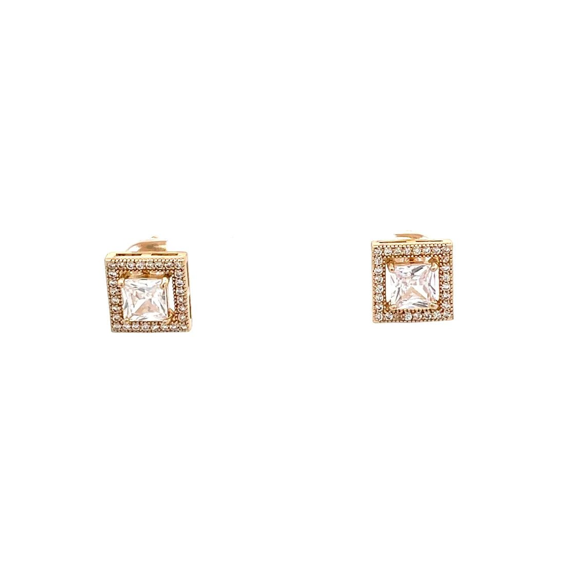 The One Jewelry Micro Pave Earrings - Beauty Exchange Beauty Supply