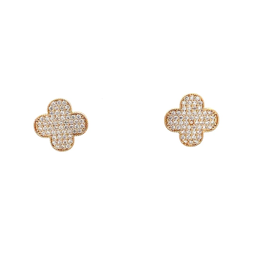 The One Jewelry Micro Pave Earrings - Beauty Exchange Beauty Supply