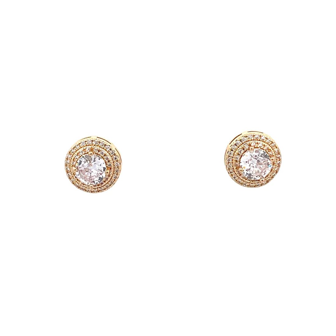 The One Jewelry Micro Pave Earrings - Beauty Exchange Beauty Supply
