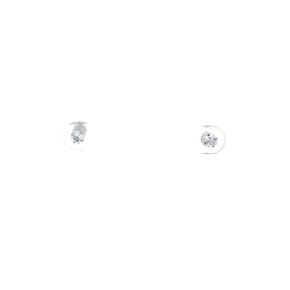The One Jewelry Screw Back CZ Square Earrings - Beauty Exchange Beauty Supply