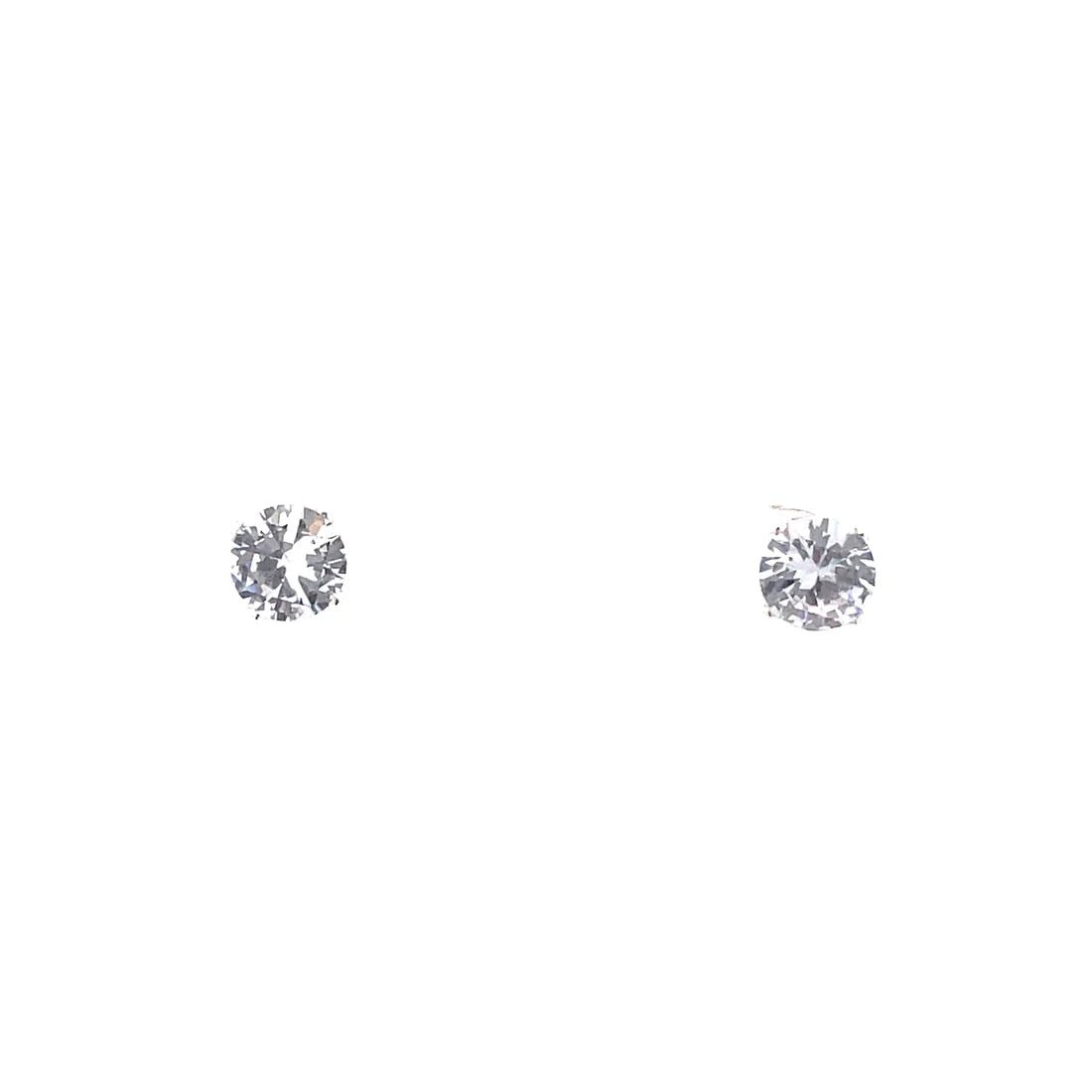 The One Jewelry Sterling Silver Round Earrings - Beauty Exchange Beauty Supply