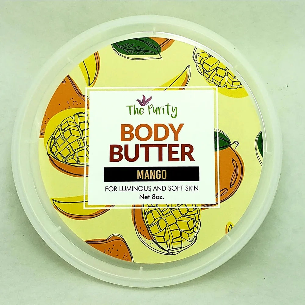 The Purity Cosmetics Body Butter – Hydrating & Nourishing Formula – 9 Scent Variants – 8 oz - Beauty Exchange Beauty Supply