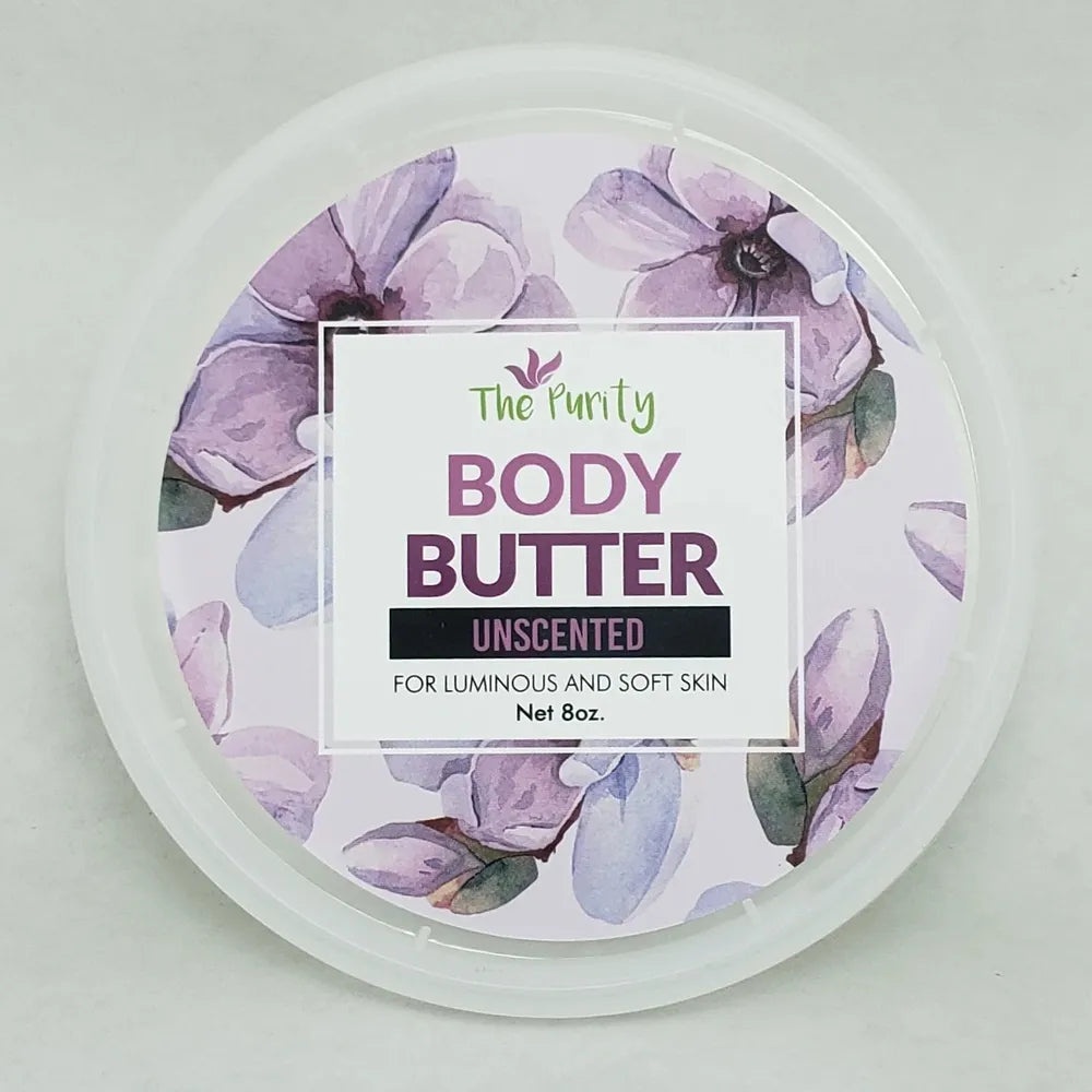 The Purity Cosmetics Body Butter – Hydrating & Nourishing Formula – 9 Scent Variants – 8 oz - Beauty Exchange Beauty Supply