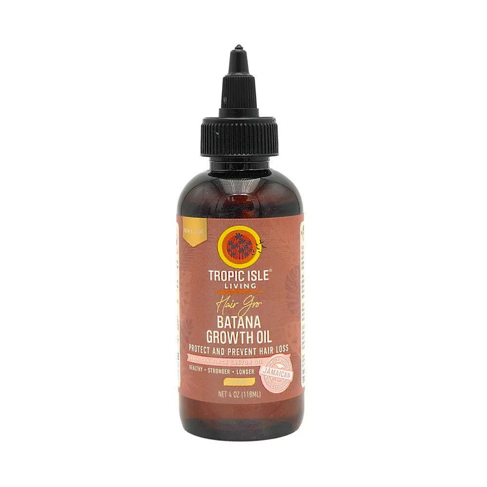 Tropical Isle Living Batana Growth Oil – 4 oz Original, Light - Beauty Exchange Beauty Supply