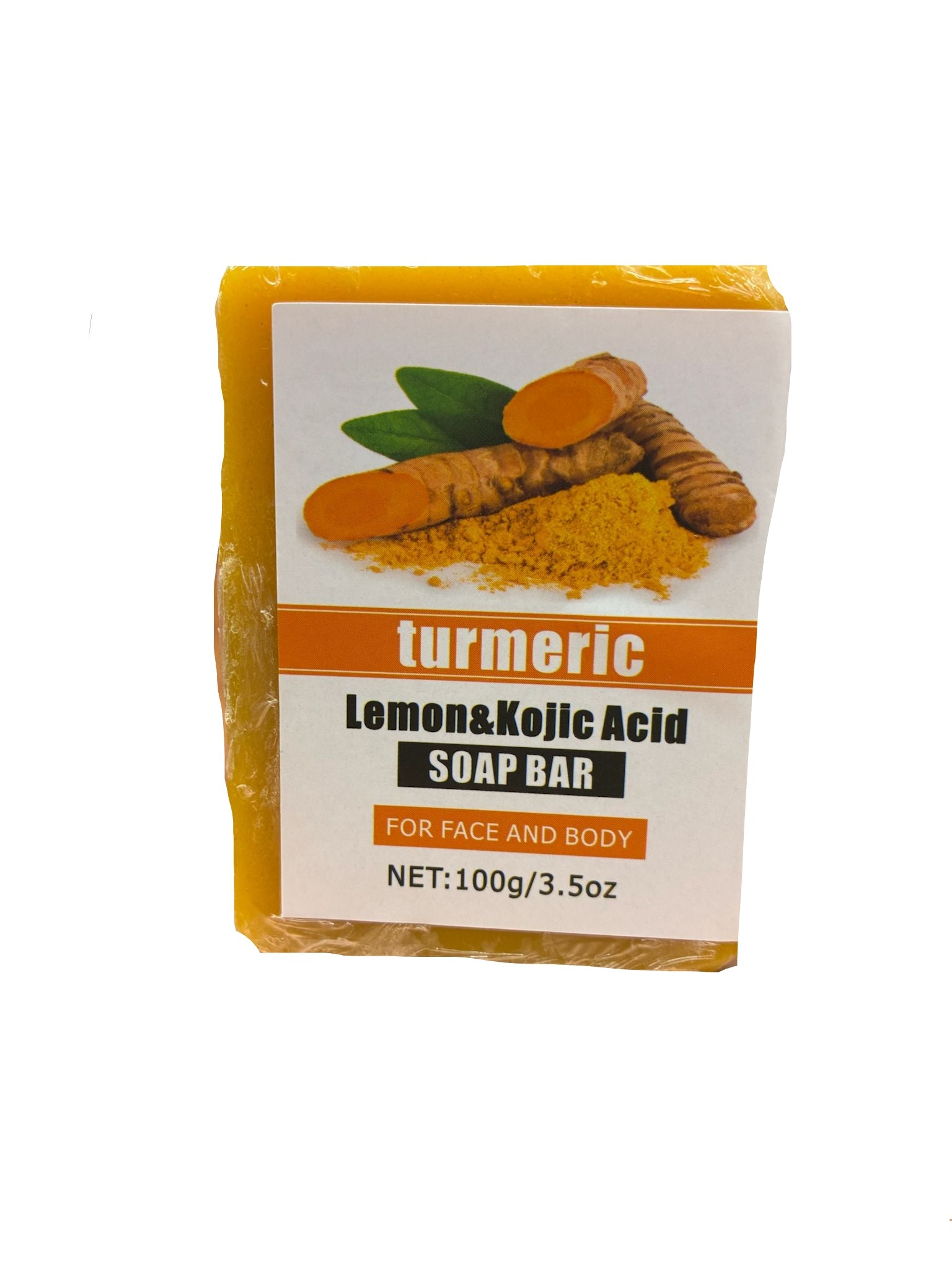 Turmeric Lemon & Kojic Acid Brightening Soap – 3.5 oz - Beauty Exchange Beauty Supply