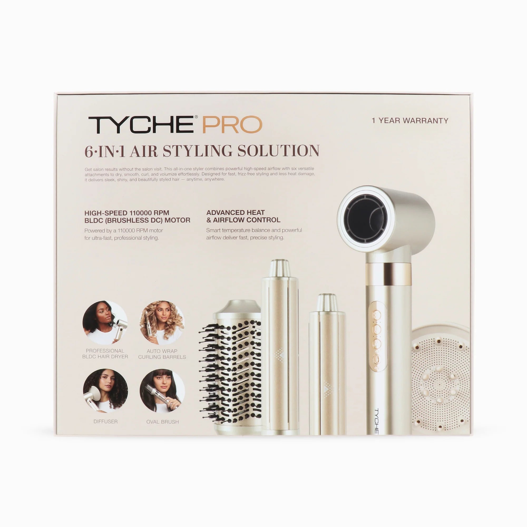 Tyche Pro – 6-in-1 Styler - Beauty Exchange Beauty Supply