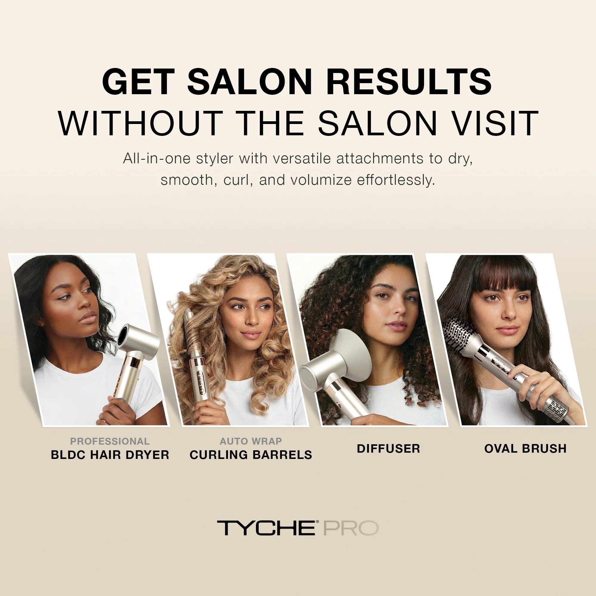 Tyche Pro – 6-in-1 Styler - Beauty Exchange Beauty Supply