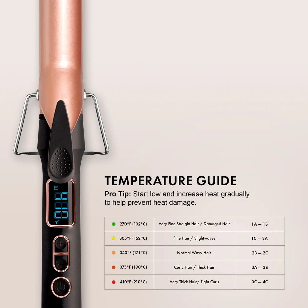 Tyche Short Barrel Curling Iron - Beauty Exchange Beauty Supply
