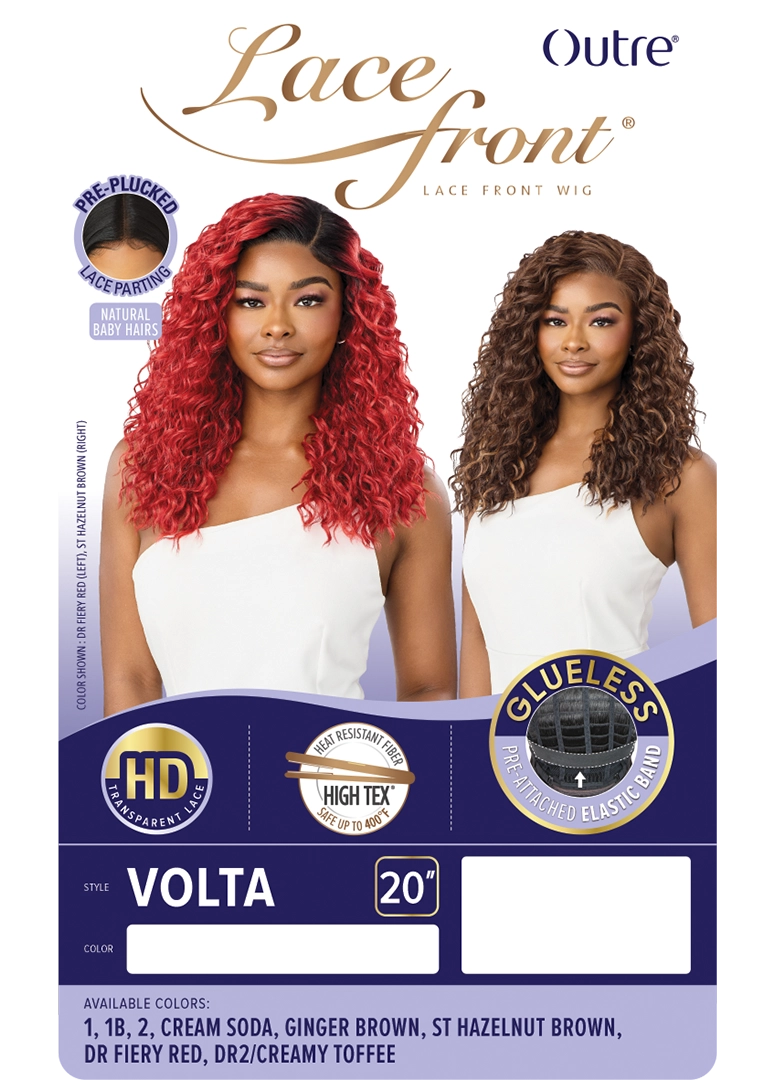 Outre Lace Frontal HD Sythetic Lace Front Wig - Volta