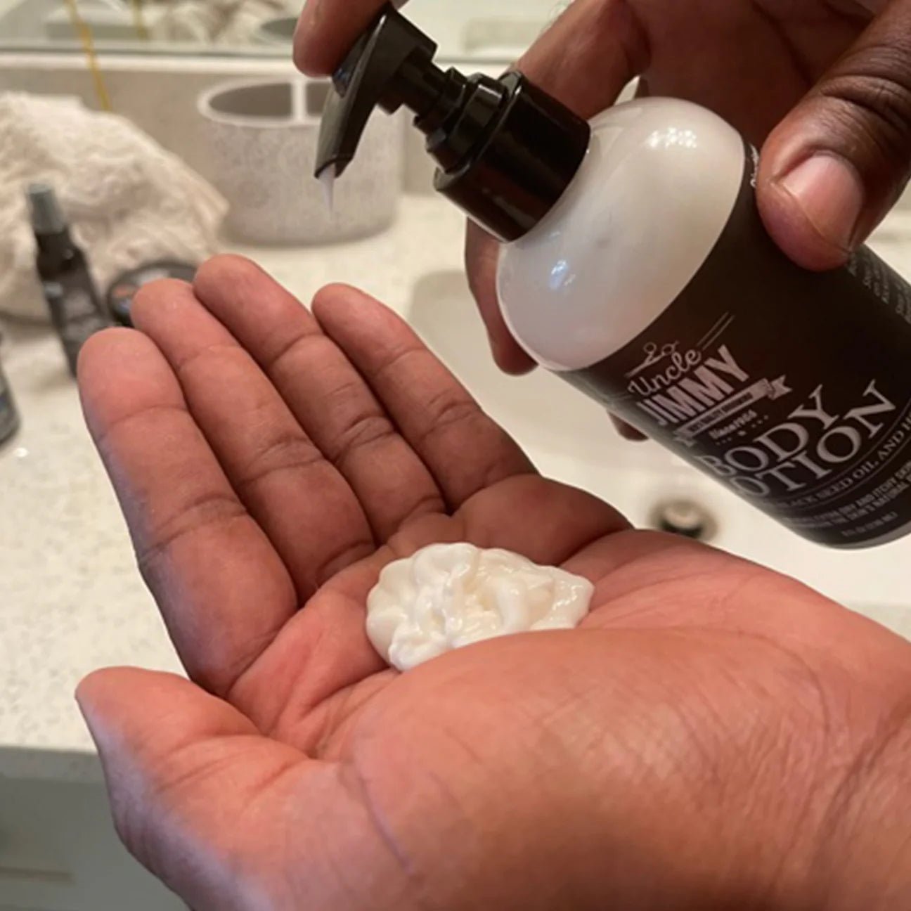 Uncle Jimmy Body Lotion – 8oz - Beauty Exchange Beauty Supply