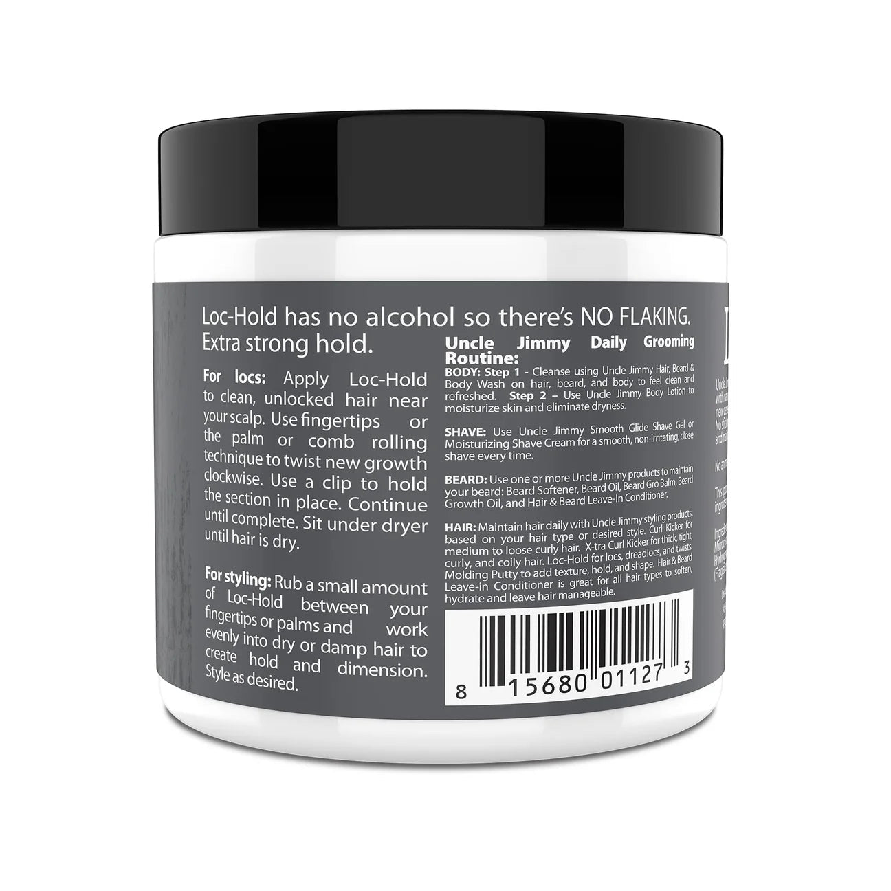 Uncle Jimmy Loc Hold Styling Pomade/Wax – 6oz - Beauty Exchange Beauty Supply