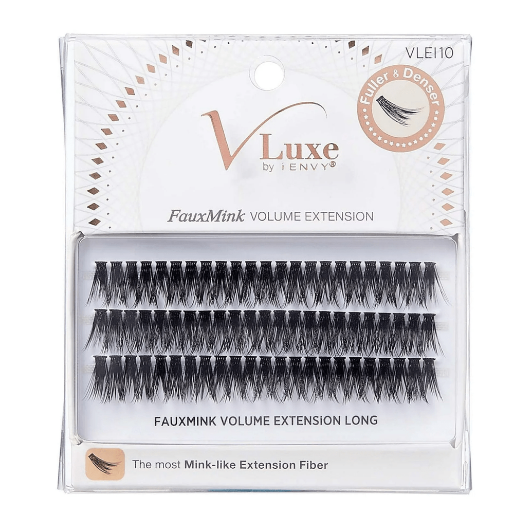 V - Luxe by i - ENVY 30D Extension Cluster Lashes – Styles 06 to 13 - Beauty Exchange Beauty Supply