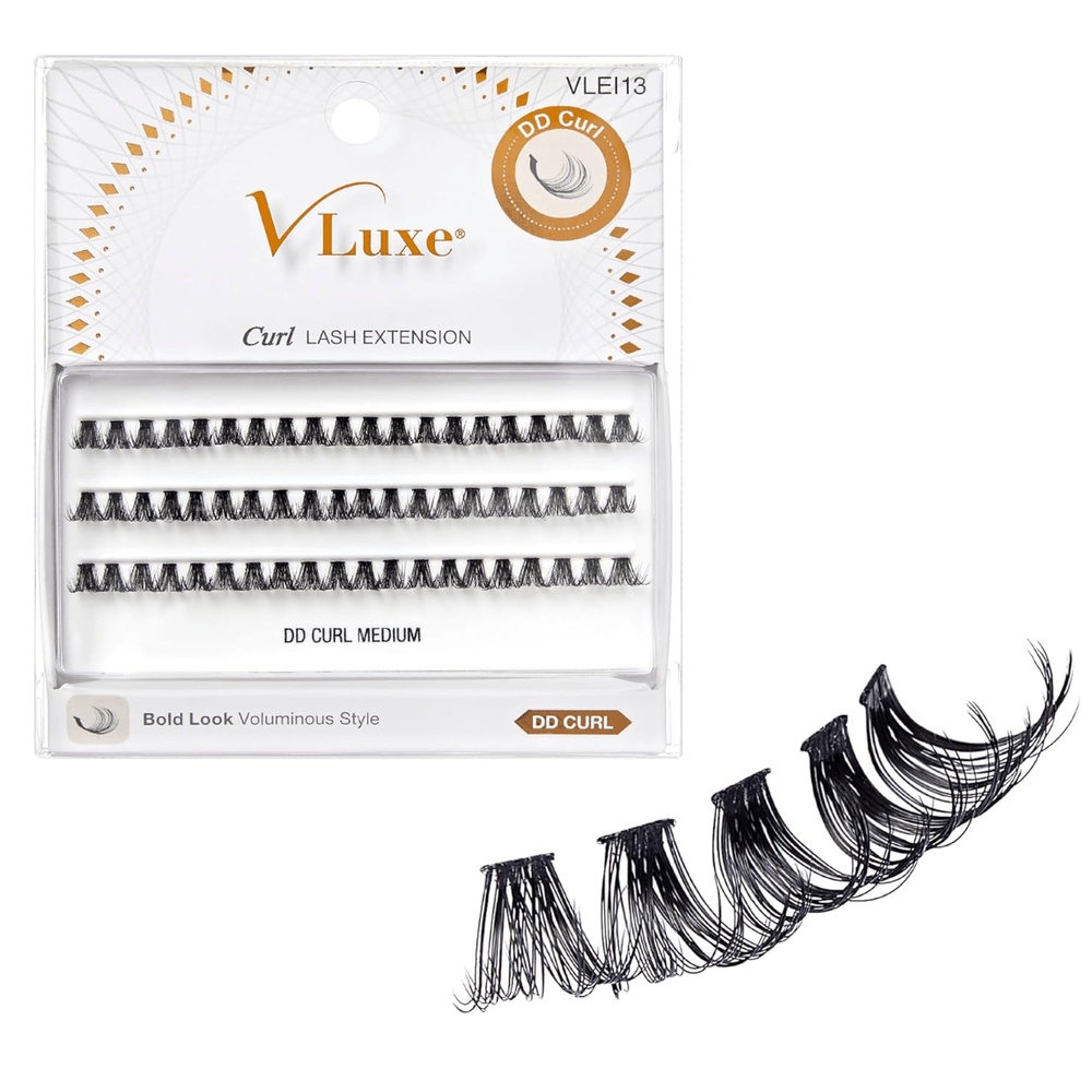 V - Luxe by i - ENVY 30D Extension Cluster Lashes – Styles 06 to 13 - Beauty Exchange Beauty Supply