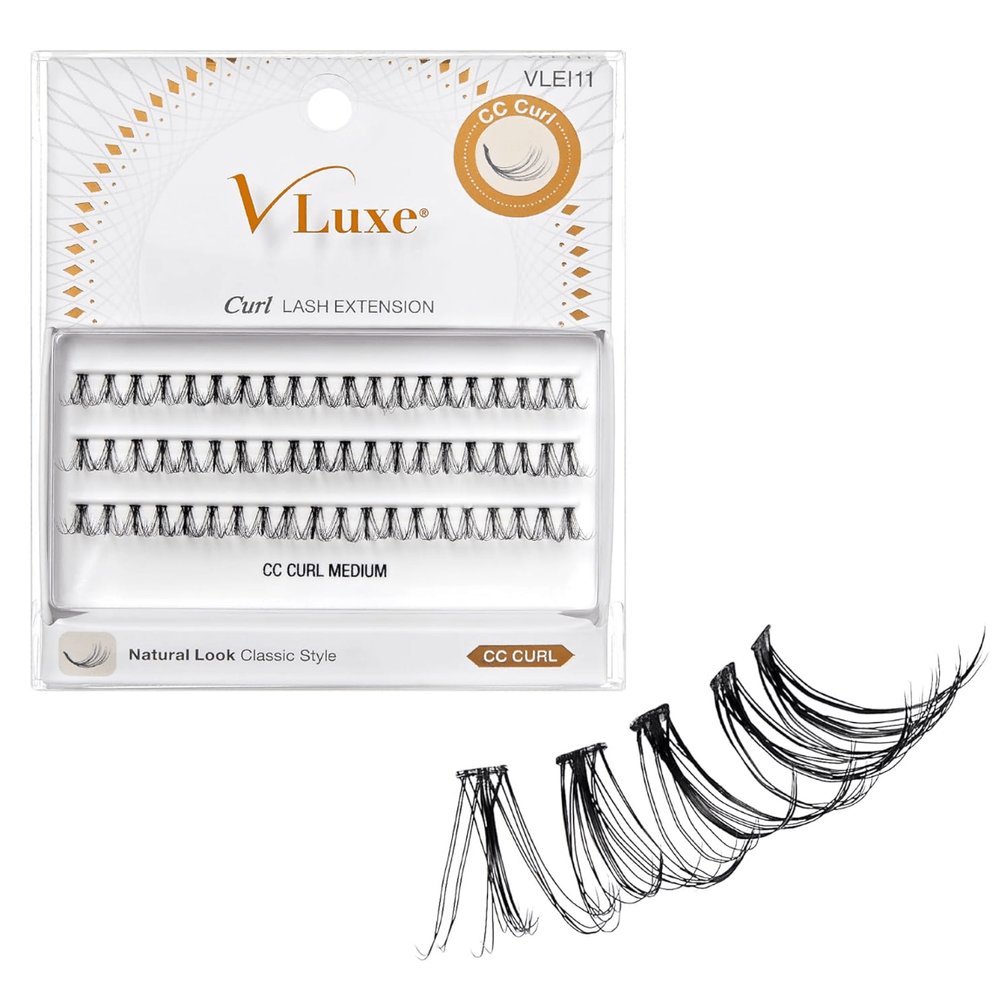 V - Luxe by i - ENVY 30D Extension Cluster Lashes – Styles 06 to 13 - Beauty Exchange Beauty Supply