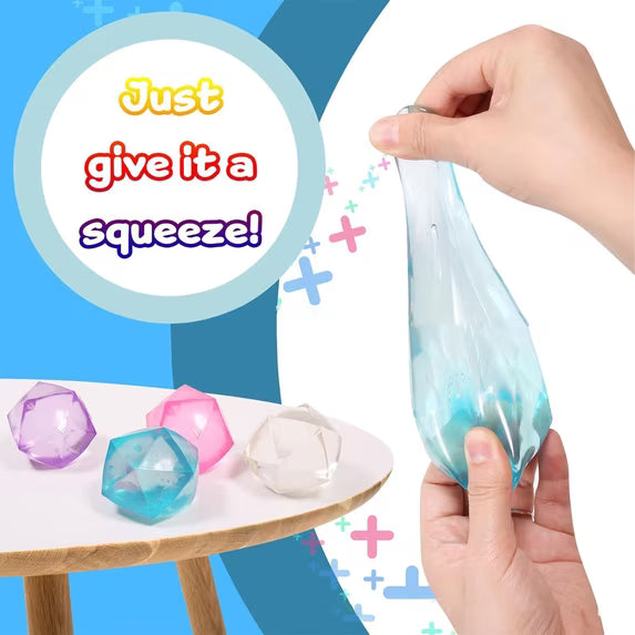 Color Stress Balls Diamond Shape Decompression