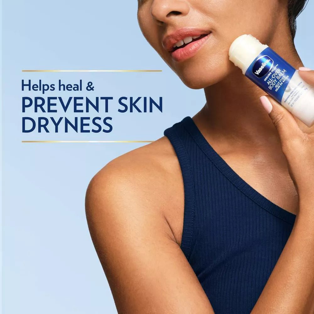 Vaseline All - Over Body Balm Stick Unscented – 1.4oz - Beauty Exchange Beauty Supply