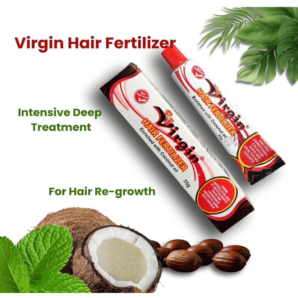 Virgin Hair Fertilizer - Coconut Oil - Beauty Exchange Beauty Supply