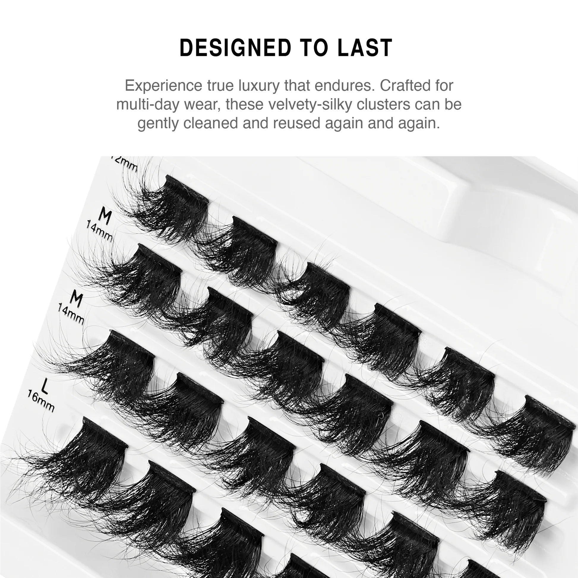 VLuxe By iENVY Extended Core Luxe Faux Mink Lash Clusters - Beauty Exchange Beauty Supply