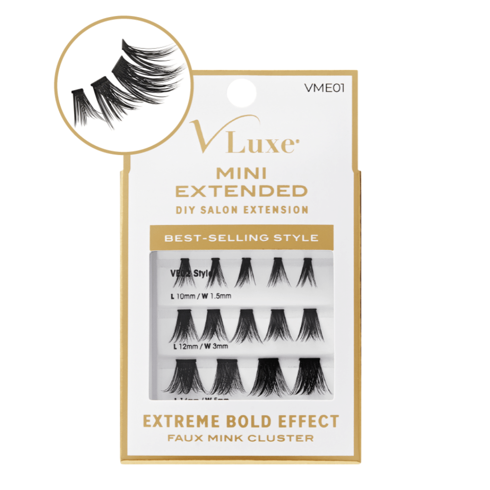 VLuxe Faux Mink Mini Lash Refill – Style 01–03 - Beauty Exchange Beauty Supply