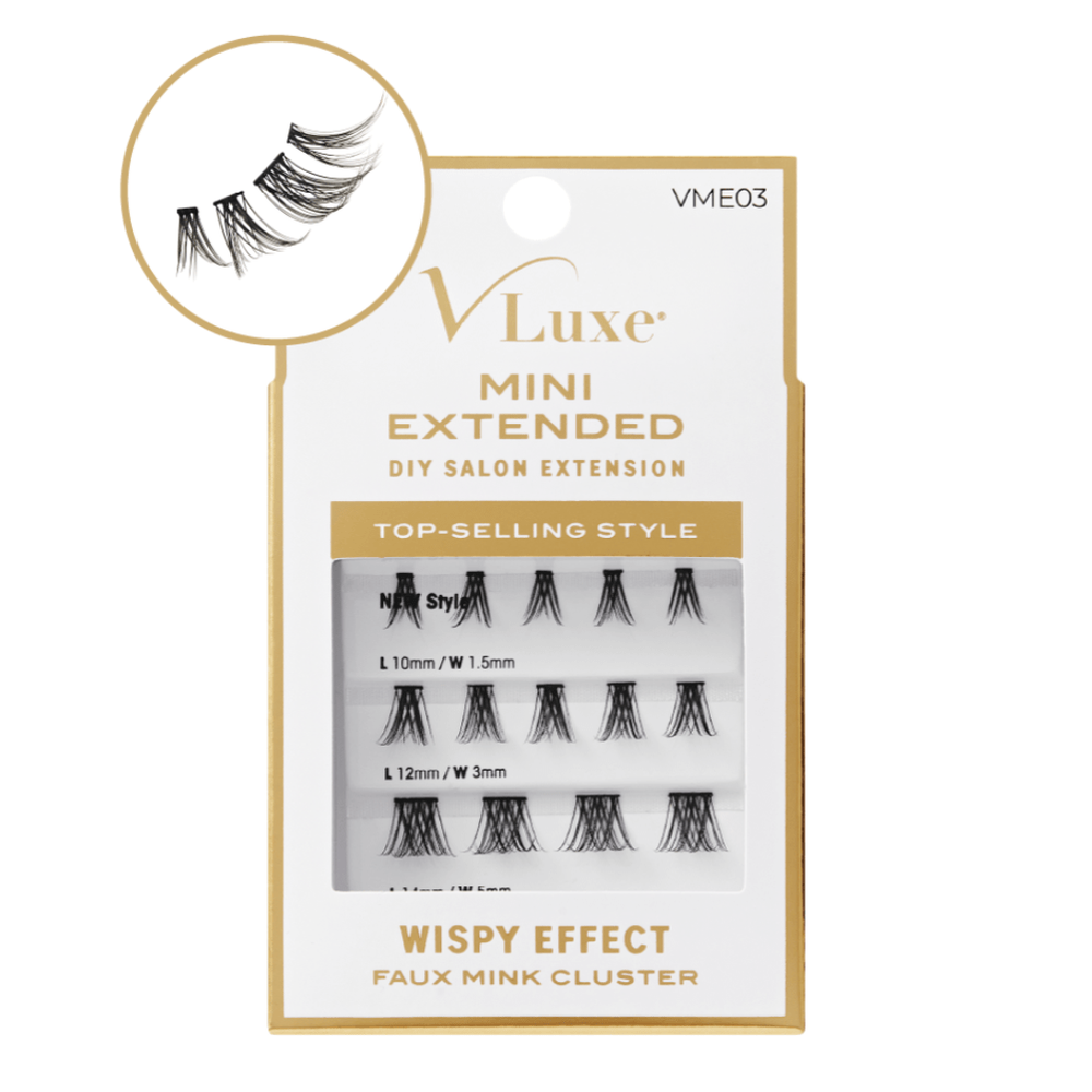 VLuxe Faux Mink Mini Lash Refill – Style 01–03 - Beauty Exchange Beauty Supply