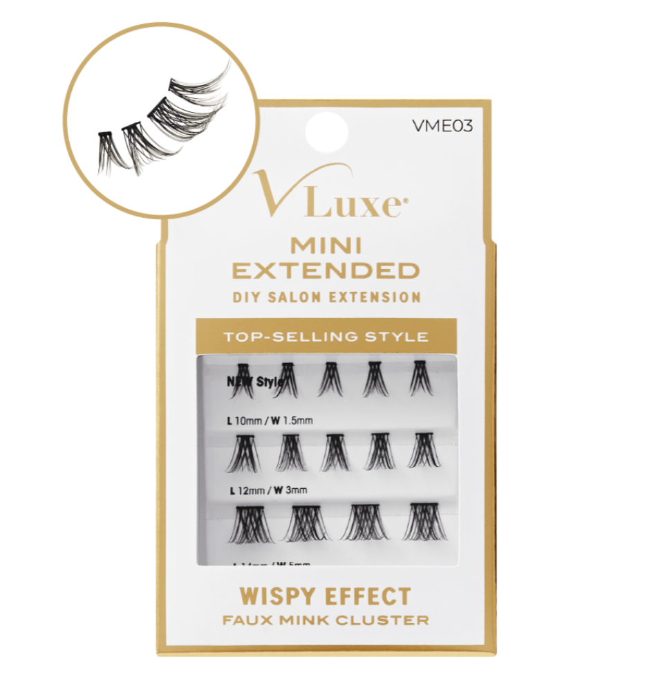 VLuxe Faux Mink Mini Lash Refill – Style 01–03 - Beauty Exchange Beauty Supply