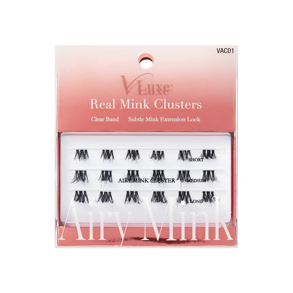 VLuxe & i - ENVY Real Mink Lash Clusters –Fluffy Extension - Beauty Exchange Beauty Supply