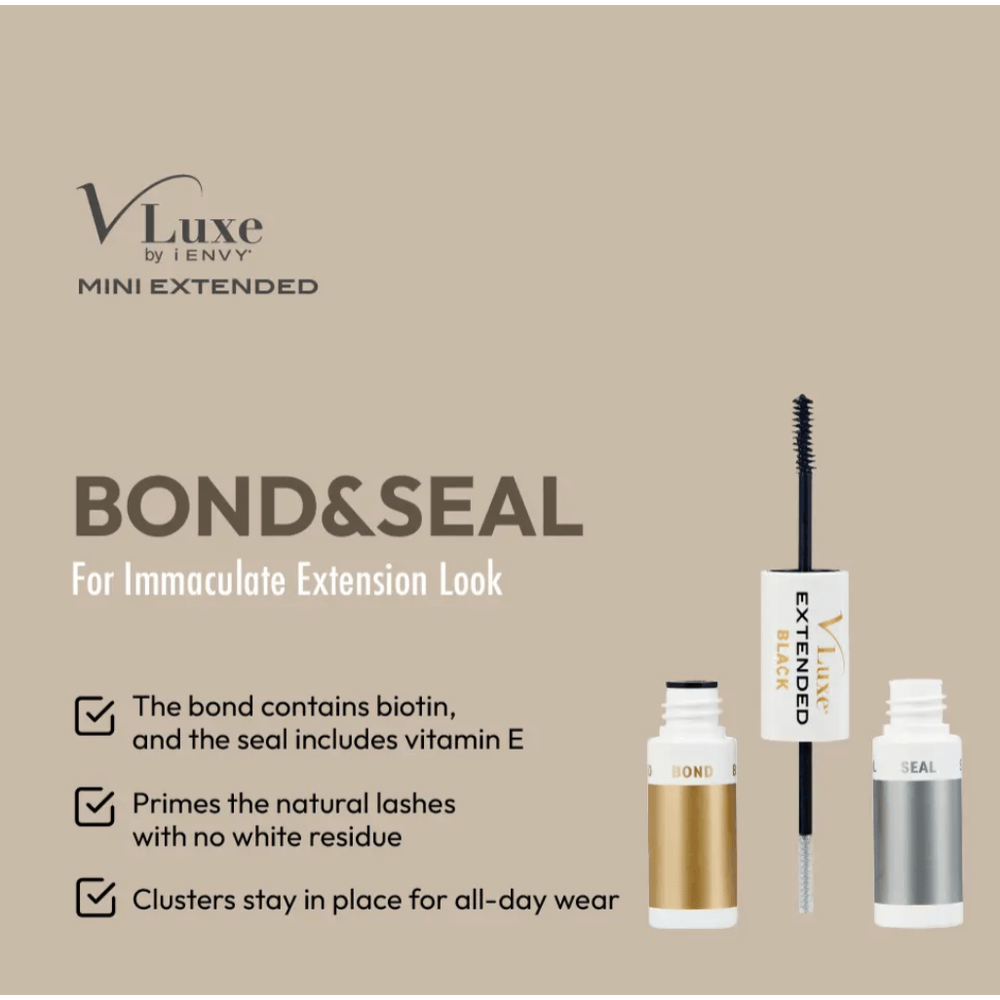 VLuxe Mini Bond & Seal Lash Glue – 2.5g - Beauty Exchange Beauty Supply