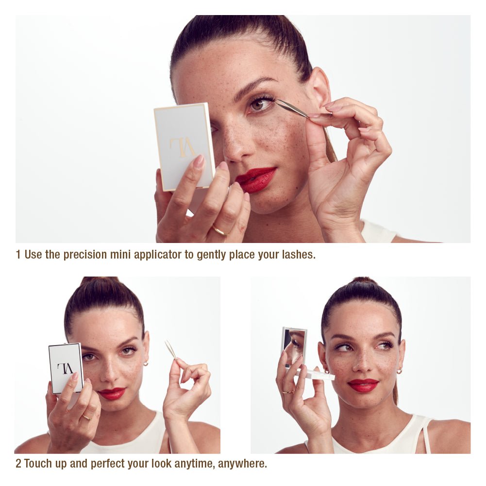 VLuxe Mini Lash Palette – Refillable Travel Kit - Beauty Exchange Beauty Supply