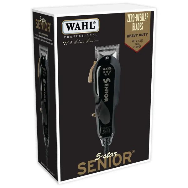 Wahl 5 Star Senior Metal case Fade Clipper – Black - Beauty Exchange Beauty Supply