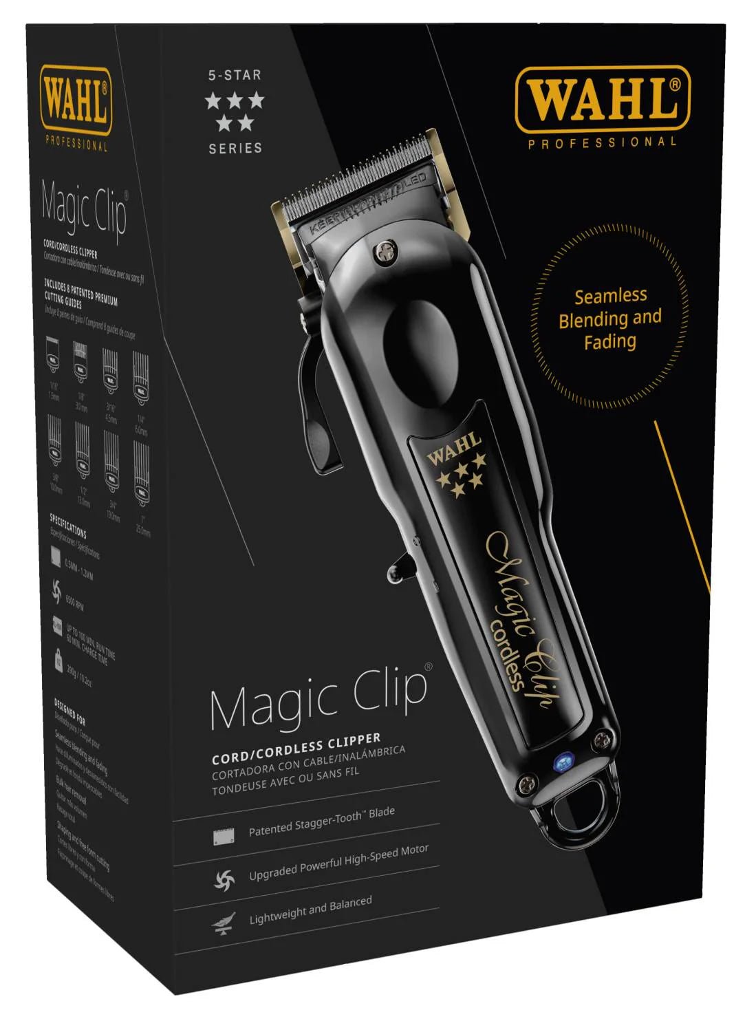 Wahl Professional 5-Star Magic Clip – Black - Beauty Exchange Beauty Supply