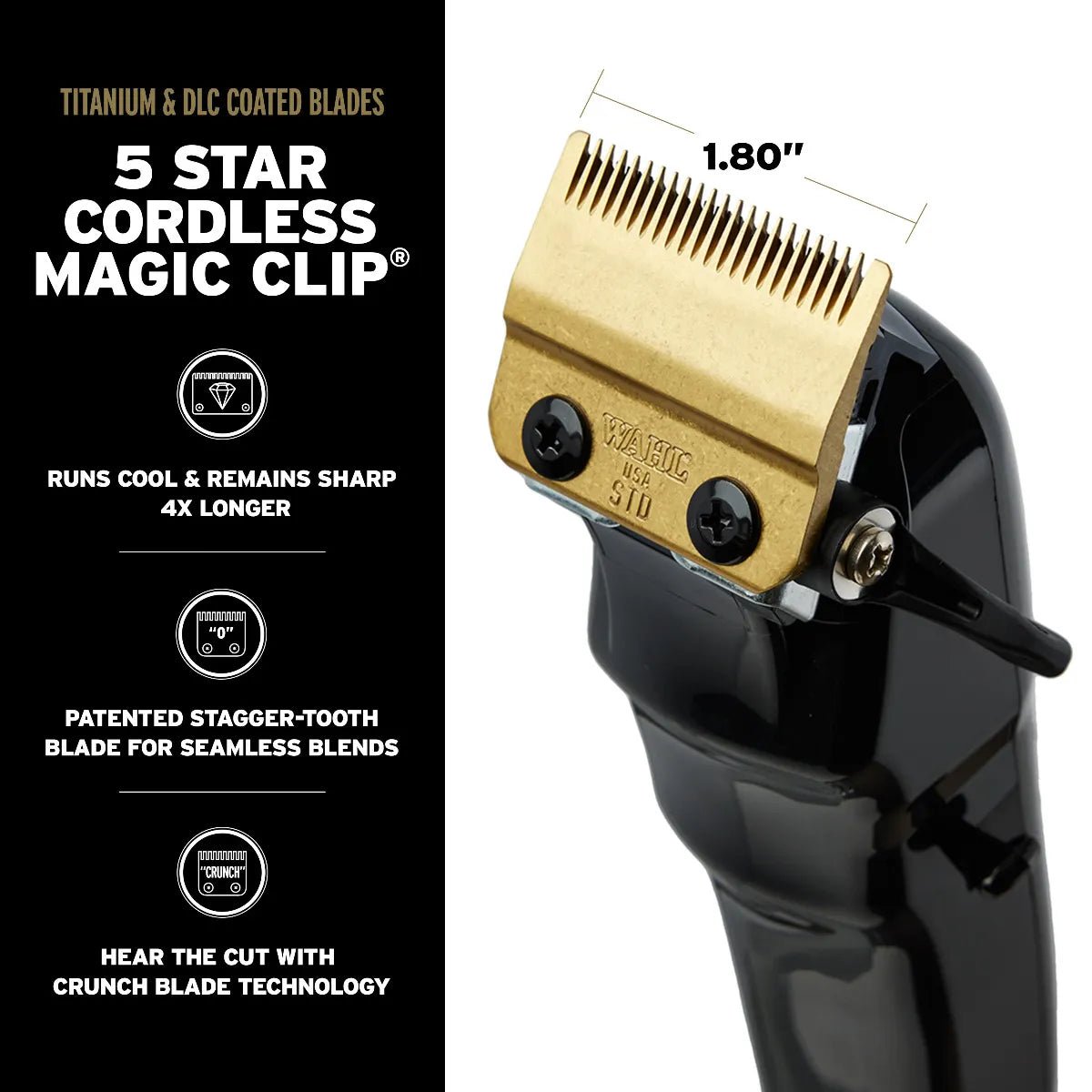 Wahl Professional Cordless Barber Combo™ – Magic Clip & Detailer Li - Beauty Exchange Beauty Supply