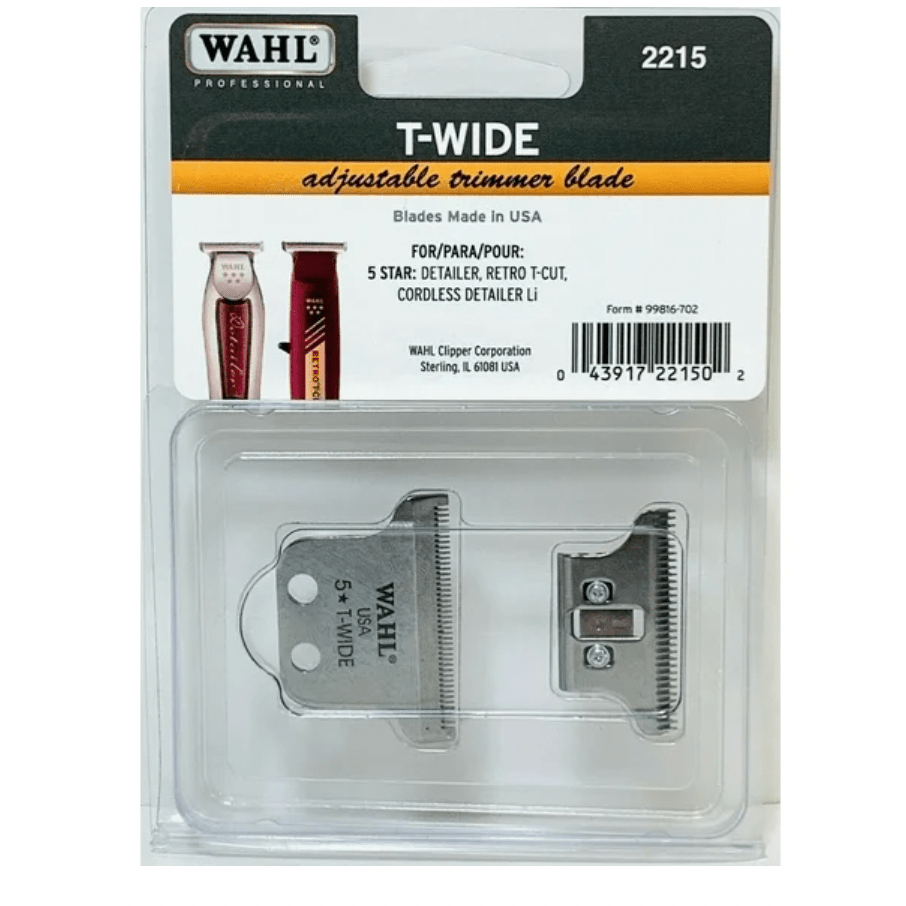 Wahl Trimmer Blade 2215 + Clipper Blade Set 785050 - Beauty Exchange Beauty Supply